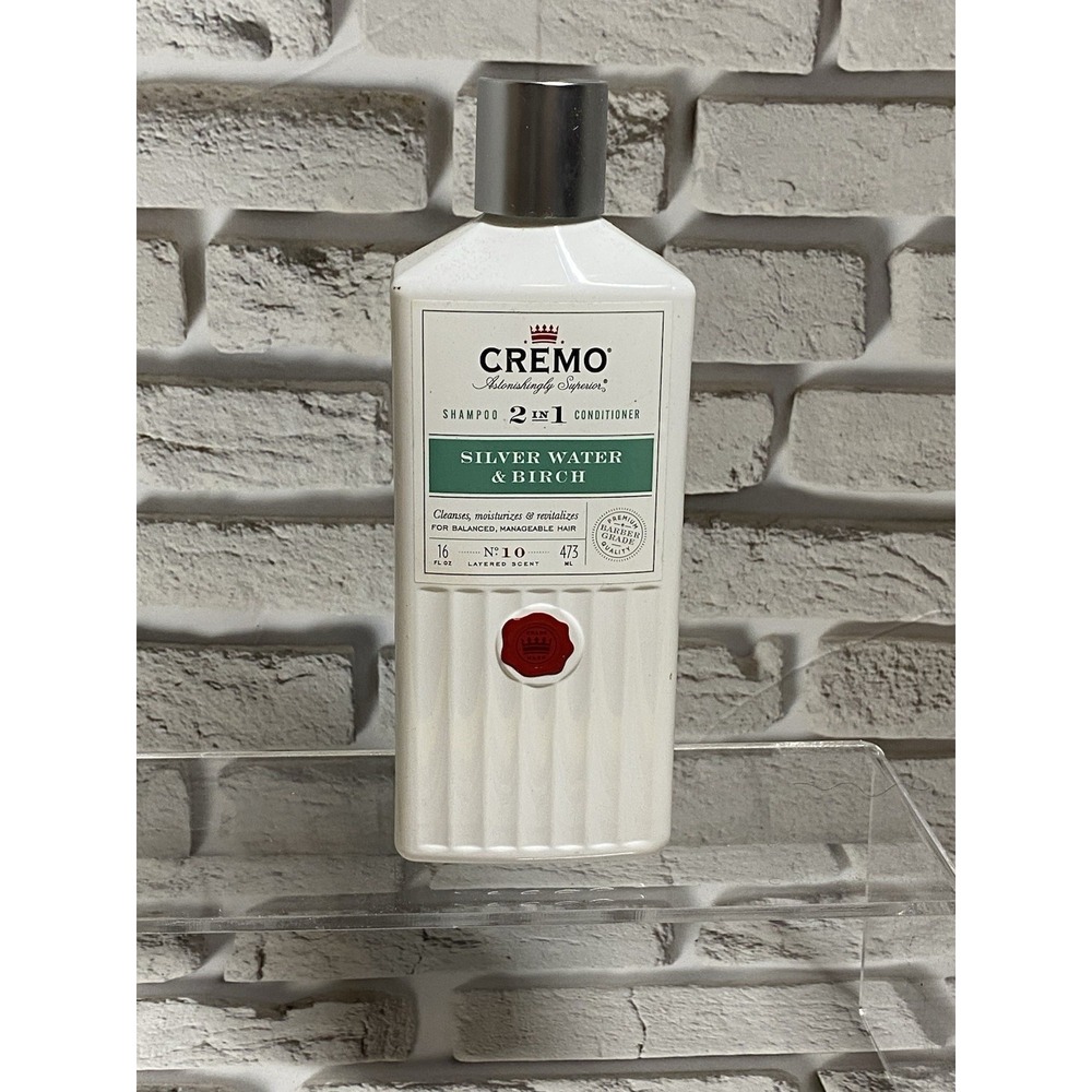 Cremo 2 In 1 Shampoo‎ & Conditioner Silver Water & Birch